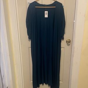 Torrid Navy Blue Cape Jacket